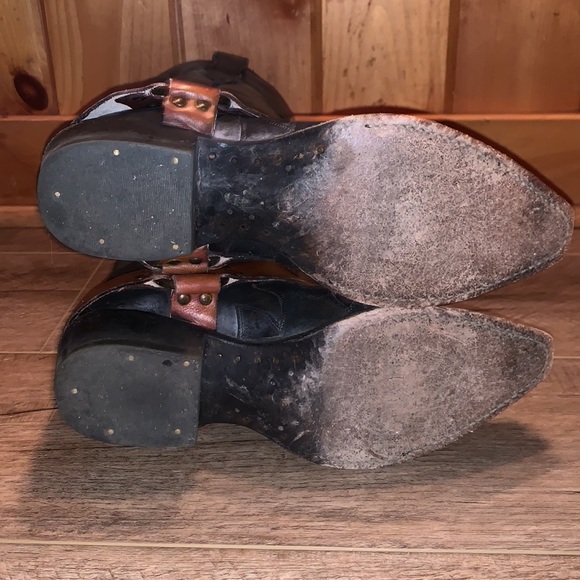 Stetson Leather Harness Boots - Picture 6 of 10